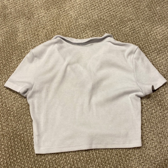 Shein Collared Crop Top - Picture 2 of 2